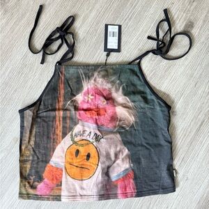 Heaven Marc Jacobs Black Wagon Girl Tank Top - Size Large